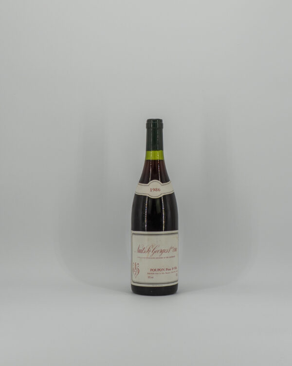 1986 Poupon Nuits Saint Georges 1er Cru