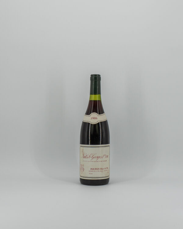 1986 Poupon Nuits Saint Georges 1er Cru