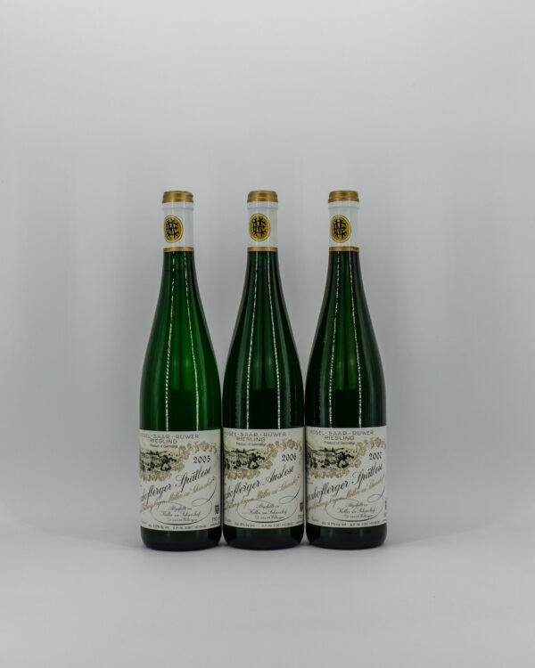 2005 & 2007 Egon Müller Scharzhofberger Riesling Spätlese, 2006 Egon Müller Scharzhofberger Riesling Auslese