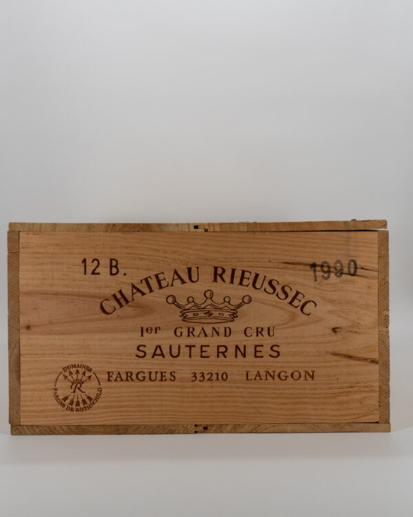 1990 Chateau Rieussec 12 OHK
